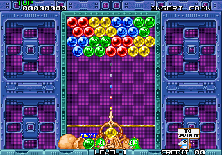 Puzzle Bobble & Bust-A-Move (Neo-Geo) (set 1) Screenshot 1